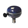 BASIL Kinder-Glocke Stardust blau /schwarz | Motiv: Sterne | Durchmesser: 60 mm