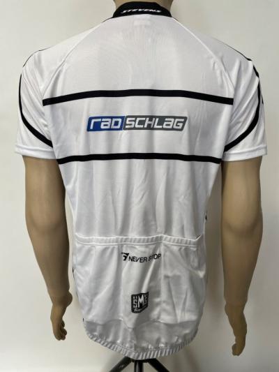 Stevens Maglia "radschlag" Trikot, kurzarm, wei&szlig;, Gr.: XL Produktbild 1