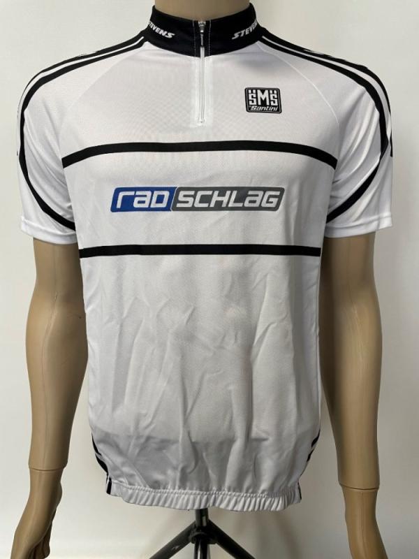 Stevens Maglia "radschlag" Trikot, kurzarm, wei&szlig;, Gr.: XXL