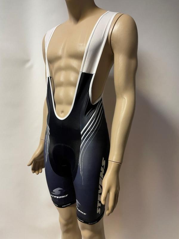 Stevens Bibshort, schwarz/wei&szlig;, Gr.: L