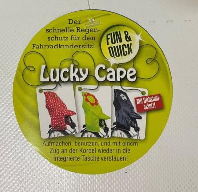 Lunari Kindersitz Cape Regenschutz, Erdbeere Produktbild 1