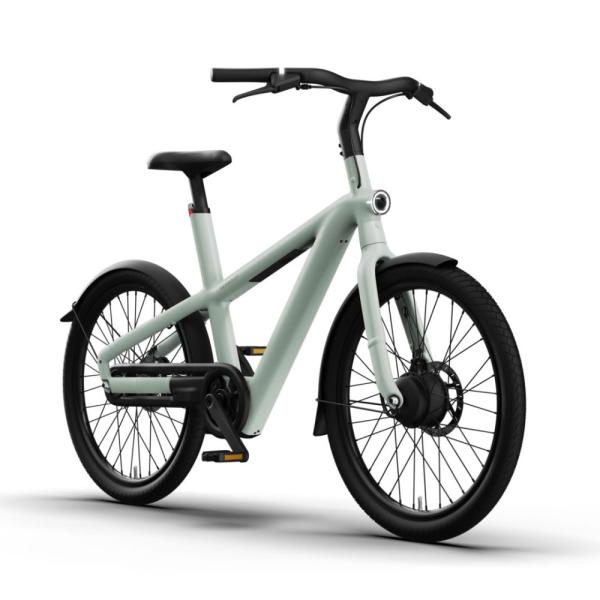 VanMoof S6 open, pearl mint