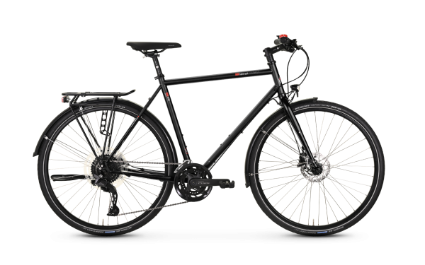 Fahrradmanufaktur T-500, 20 Gang, 57cm ebony matt