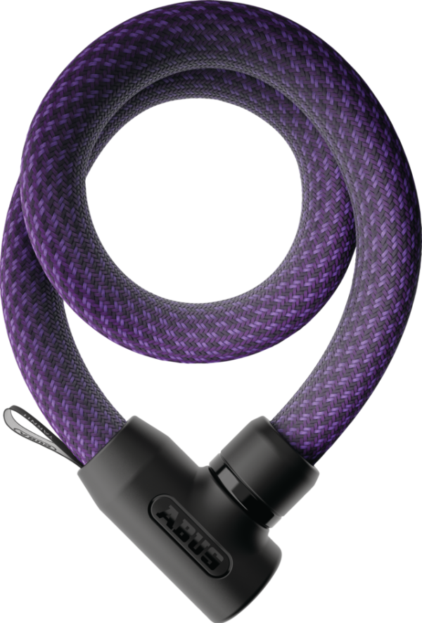 ABUS Kettenschloss YARNIT 4004K/110 midnight purple 24 mm midnight purple 110 cm