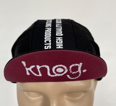 Knog Cycling Cap, uni, schwarz/rot Produktbild 1