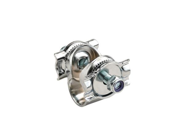 Brooks Clamp for 2 Rail, chrome