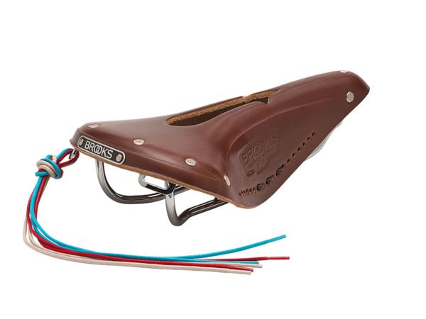 Brooks Leder Sattel B17 Carved, braun