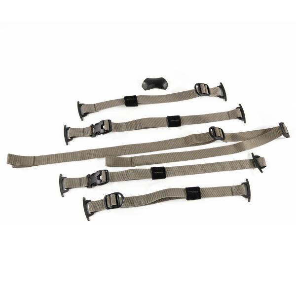 ORTLIEB Compression-Straps Atrack mud