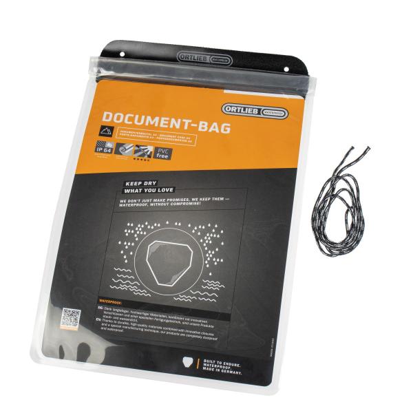 ORTLIEB Document-Bag transparent DIN A4