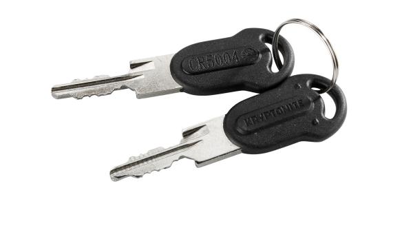 KRYPTONITE Kettenschloss Keeper 585 Integrated Chain 5 mm schwarz 85 cm