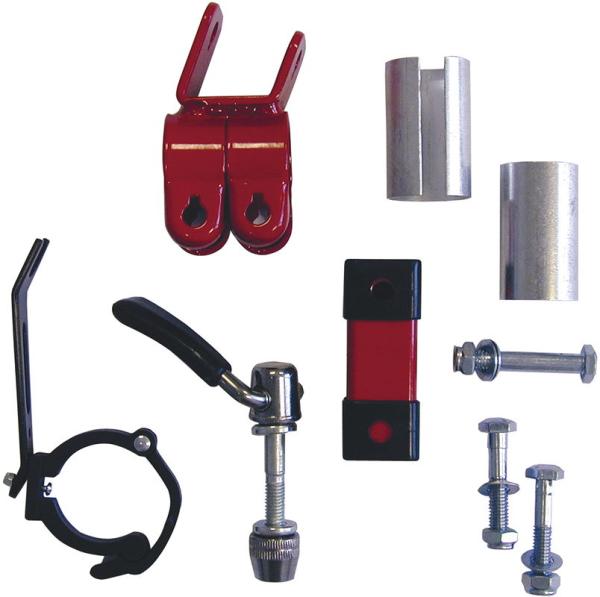 Trail Gator Zweit-Adapterset schwarz/silber