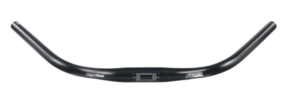 ergotec City-/Trekking Lenkerb&uuml;gel Stuttgarter 610 mm schwarz sand. 52&deg;/0&deg; 46 mm 31,8 mm