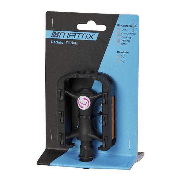 MATRIX Kinder Pedal PE3 schwarz  EVP