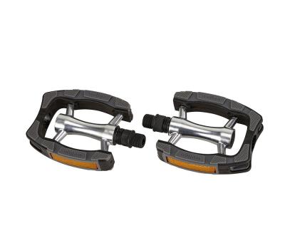 MATRIX Trekking-/Comfort-/City Pedal PE31 Anti Slip schwarz/silber  EVP Produktbild 1