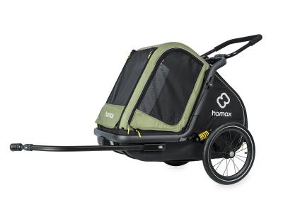 HAMAX Hundeanh&auml;nger Pluto Medium gr&uuml;n/schwarz Produktbild 3