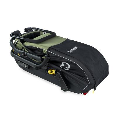 HAMAX Hundeanh&auml;nger Pluto Medium gr&uuml;n/schwarz Produktbild 4
