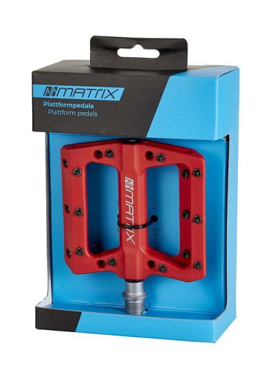 MATRIX Plattformpedal Composite PE76 rot  EVP Produktbild 1