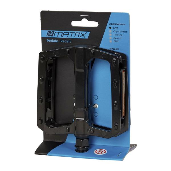 MATRIX Plattformpedal PE80 schwarz  EVP