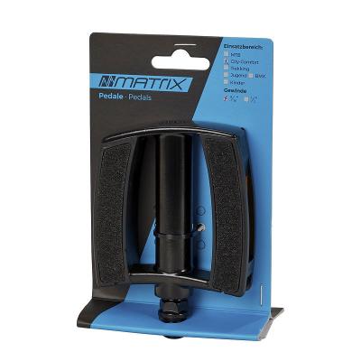 MATRIX Trekking-/Comfort-/City Pedal PE85 Anti Slip schwarz  EVP Produktbild 1