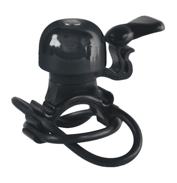 MATRIX Mini-Glocke Alu 22,2-31,8 mm schwarz   SB-Verpackung