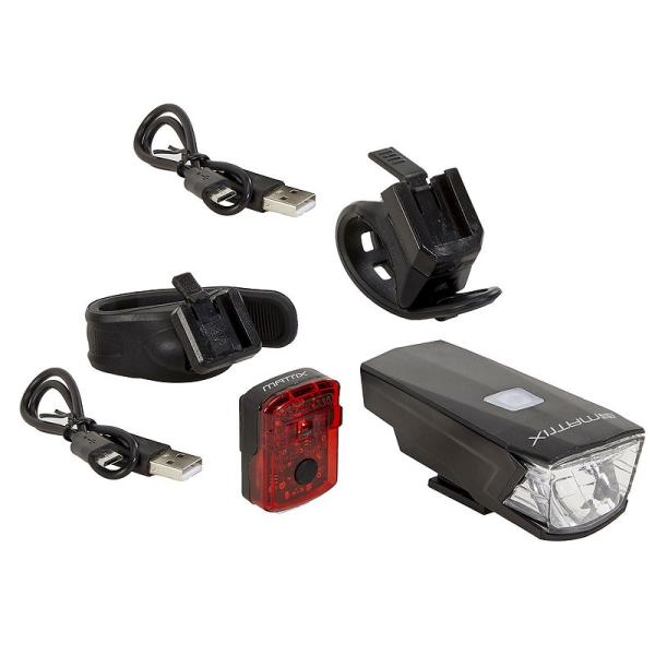 MATRIX LED Akkuleuchten Set 30 LUX BLS 30 schwarz