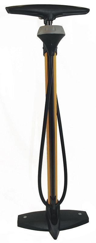 MATRIX Standpumpe mit Manometer SP70 gelb/schwarz 11 bar / 160 PSI EVP