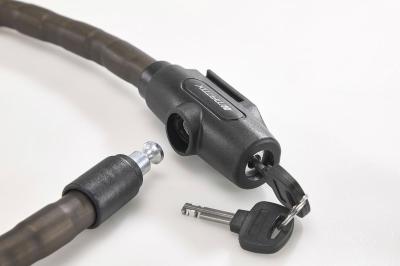 MATRIX Panzerkabelschloss PAS 1000 18 mm rauch-schwarz 100 cm EVP Produktbild 1