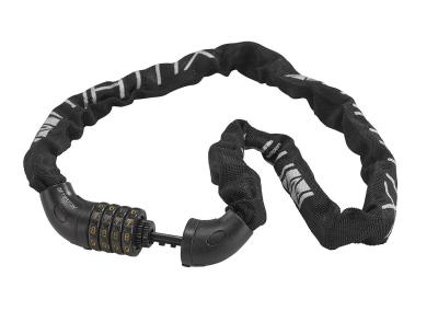 MATRIX Zahlen-Kettenschloss KEZ 901 6 mm schwarz 90 cm Produktbild 2