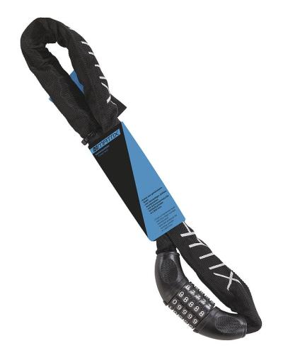 MATRIX Zahlen-Kettenschloss KEZ 902 6 mm schwarz 90 cm Produktbild 2