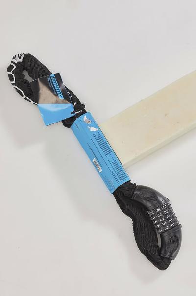 MATRIX Zahlen-Kettenschloss KEZ 902 6 mm schwarz 90 cm Produktbild 3