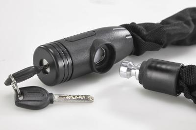 MATRIX Kettenschloss KES 904 10 mm schwarz 90 cm Produktbild 1