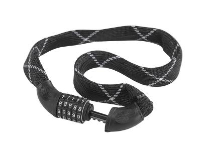 MATRIX Zahlen-Kettenschloss KES 905 6 mm schwarz 90 cm Produktbild 1