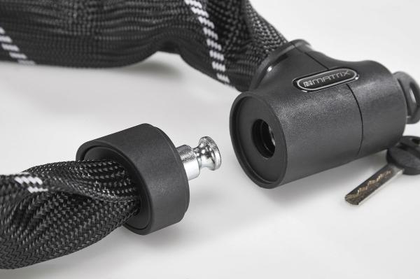 MATRIX Kettenschloss KES 906 8,3 mm schwarz 90 cm
