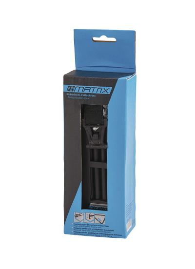 MATRIX Faltschloss FAS 850 schwarz 85 cm Produktbild 2