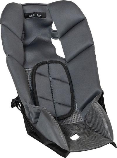 Burley Sitzeinlage Baby Snuggler MY23 grau Produktbild 1