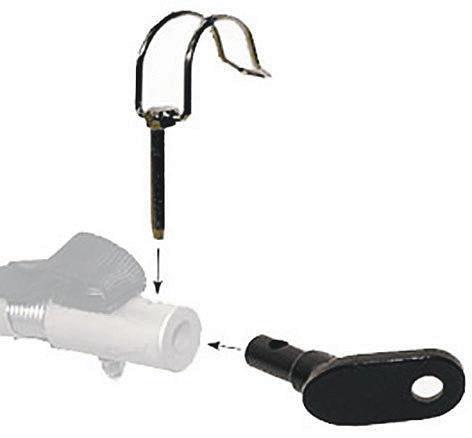 M-WAVE Anh&auml;ngerkupplung schwarz