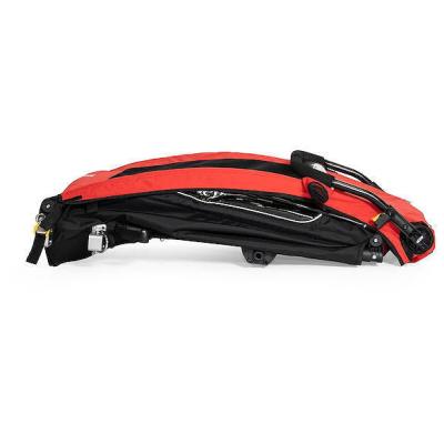 Burley Kinderanh&auml;nger Honey Bee 2 Sitzer rot/schwarz Produktbild 1