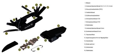 SIGMA Faltwerkzeug Pocket Tool Large 22 Funktionen Produktbild 1