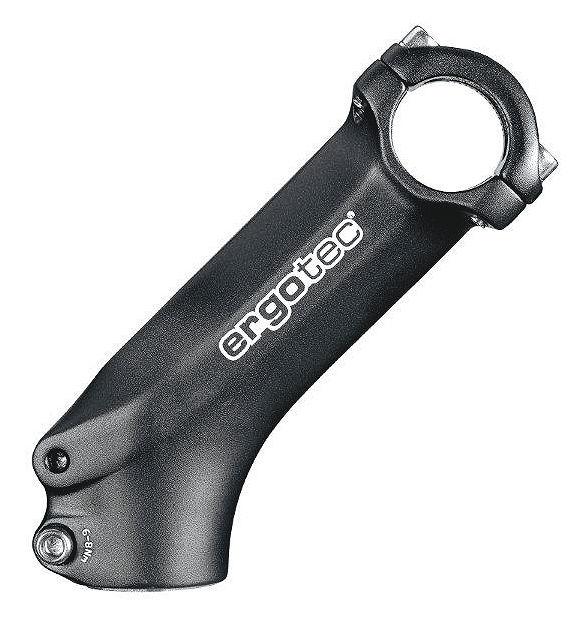 ergotec Ahead-Vorbau High Charisma 90 mm schwarz sand. 31,8 mm 1 1/8" 45&deg;