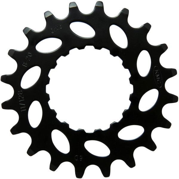 KMC Ritzel f&uuml;r Bosch Gen 2 schwarz  1/2" x 11/128"  21 Z&auml;hne