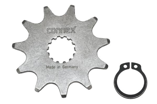 Connex Ritzel f&uuml;r Panasonic Motor silber  1/2" x 3/32" + 1/2" x 11/128"  10 Z&auml;hne