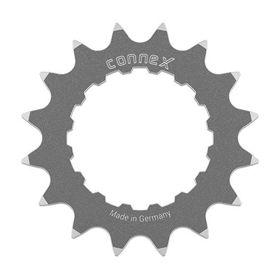 Connex Ritzel f&uuml;r Bosch Gen 2 silber  1/2" x 3/32"+1/2" x 11/128"  16 Z&auml;hne