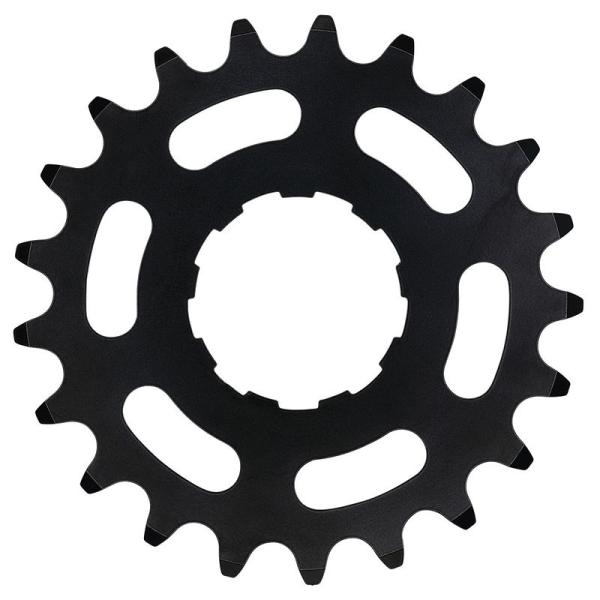 KMC Ritzel flach f&uuml;r Enviolo schwarz  1/2" x 1/8"  21 Z&auml;hne