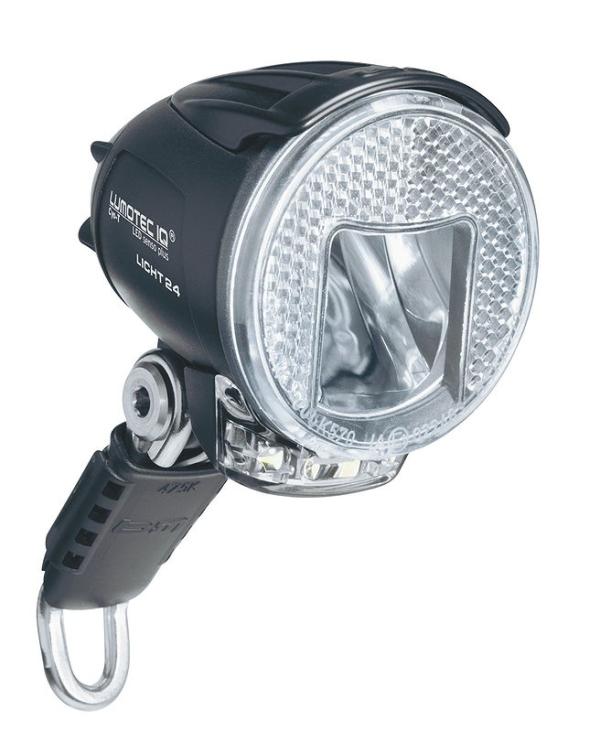 B&M Dynamo-Scheinwerfer Lumotec IQ Cyo RT Premium schwarz 60 Lux 1752QRTSNDI-04