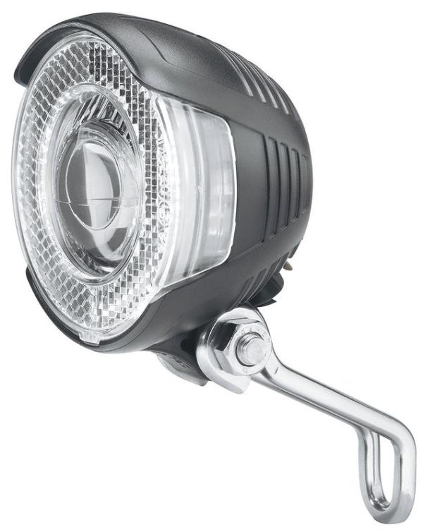 B&M Dynamo-LED-Scheinwerfer Lumotec Lyt T senso plus schwarz 30 Lux 178TSNDI