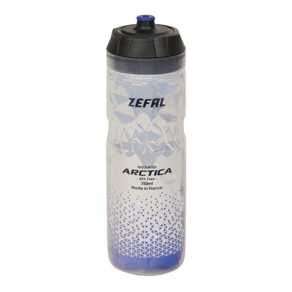 Z&eacute;fal Thermo Trinkflasche Arctica silber/blau 0,75 L