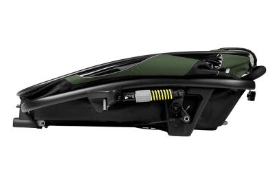 HAMAX Kinderanh&auml;nger Outback One 2 Sitzer gr&uuml;n Produktbild 1