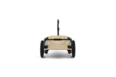HAMAX Transportanh&auml;nger Venture Cargo mit Sperrholzplatte schwarz-braun Produktbild 5