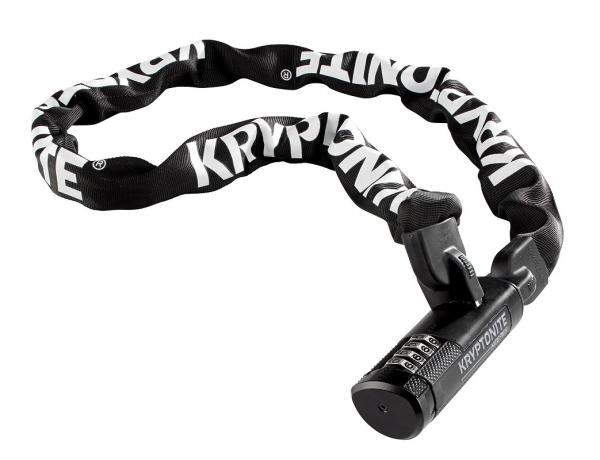 KRYPTONITE Kettenschloss Keeper 712 Combo I.C. 7 mm schwarz 120 cm