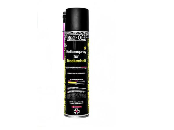 Muc-Off Kettenschutz Dry Lube PTFE 400 ml Spr&uuml;hdose